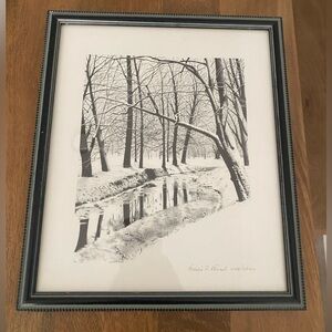 Signed print by Erwin Lessel